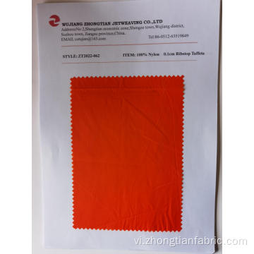 100% nylon 0,1cm ribstop taffeta